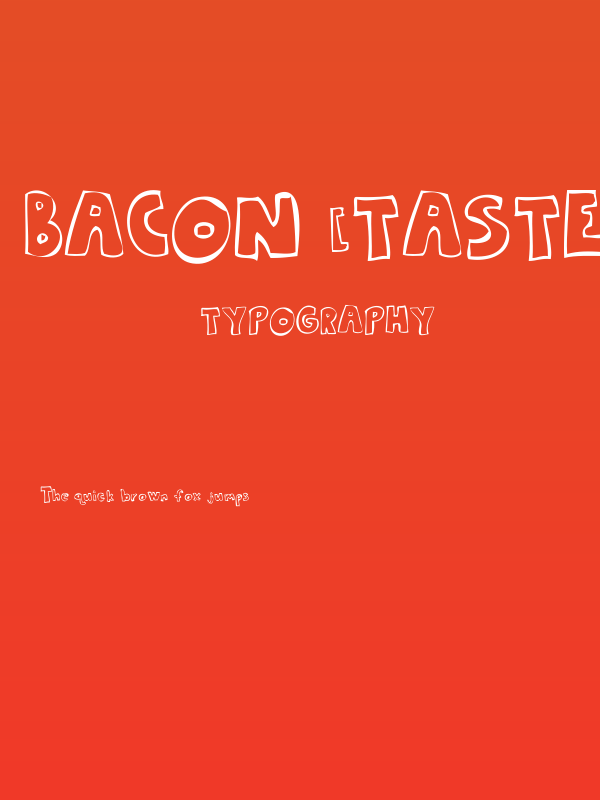 Bacon [taste the bacon] Poster