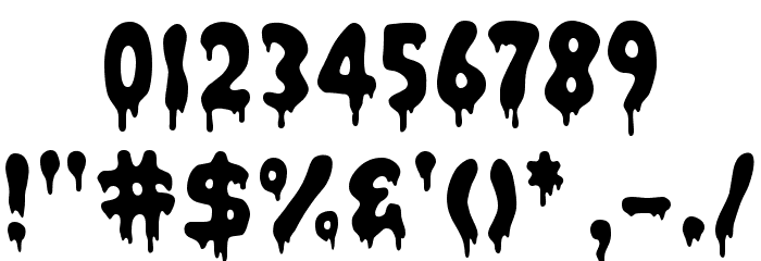 Bacon Font OTHER CHARS