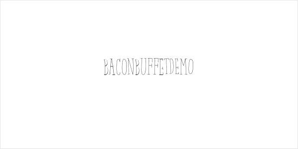 BaconBuffetDEMO Logo