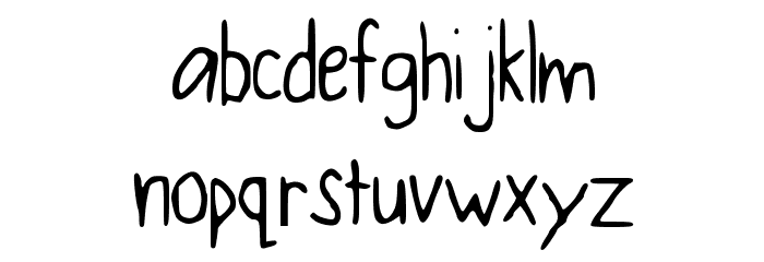 BaconFarm Font LOWERCASE