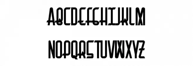 BaconRequest Bold Font Litere mari