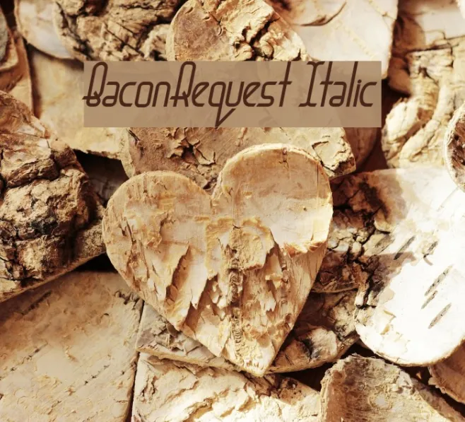 BaconRequest Italic Example 1