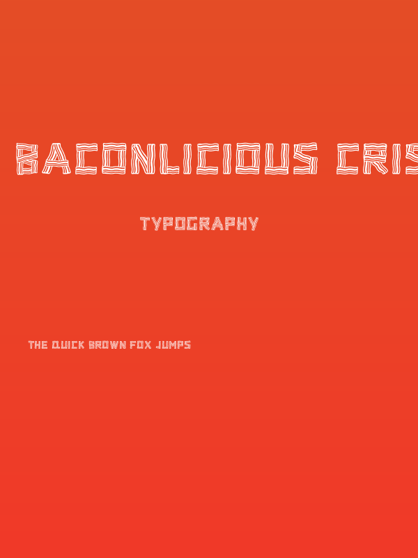 Baconlicious Crispy Poster