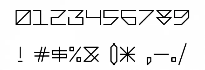 Bacotu Font OTHER CHARS