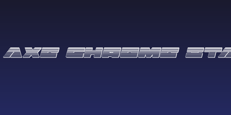 Bad Axe Chrome Italic Social Header