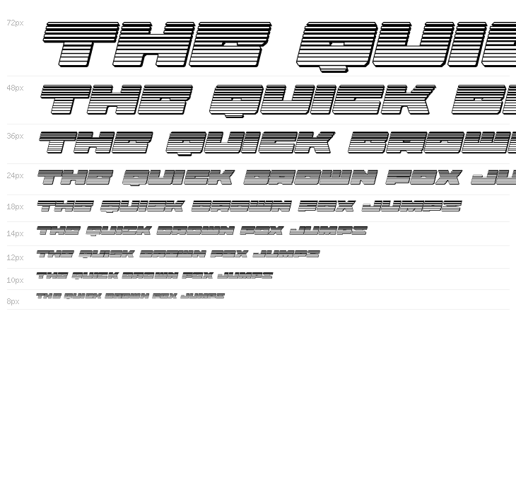 Bad Axe Chrome Italic Waterfall