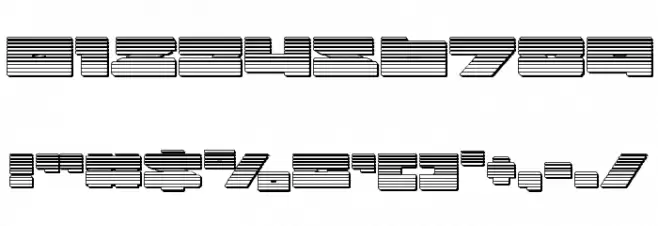 Bad Axe Chrome Font OTHER CHARS