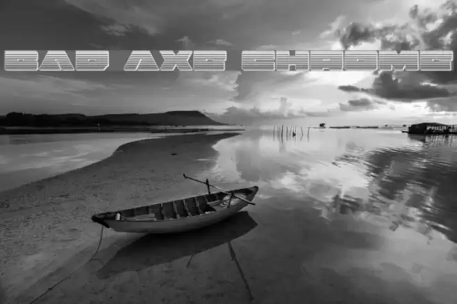 Bad Axe Chrome Font examples