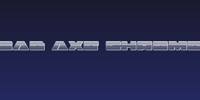 Bad Axe Chrome Social Header