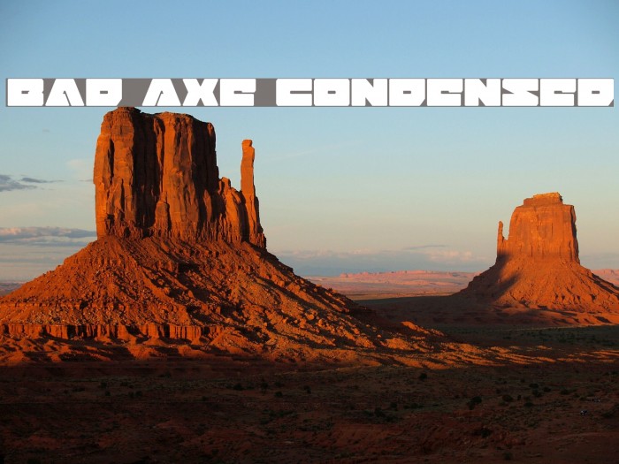 Bad Axe Condensed Example 1