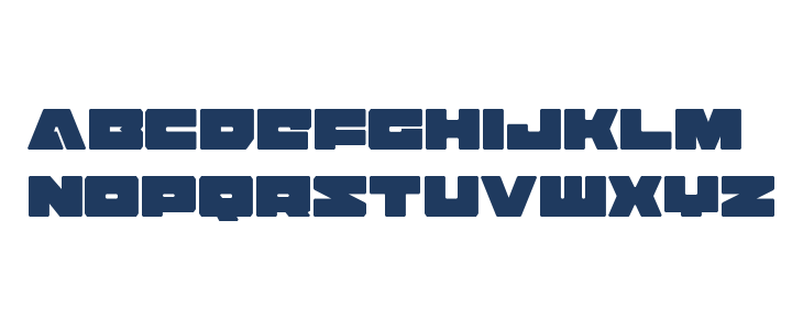 Bad Axe Condensed Lowercase