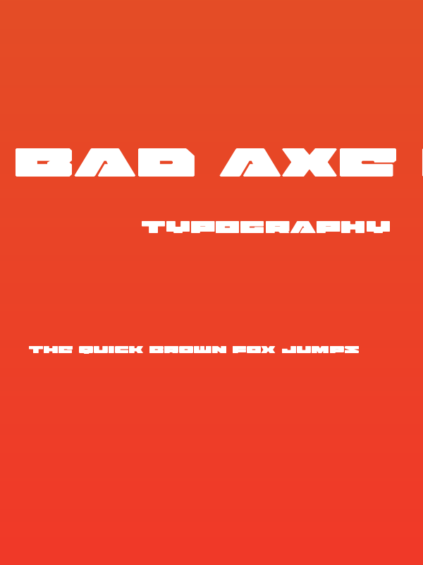 Bad Axe Expanded Poster