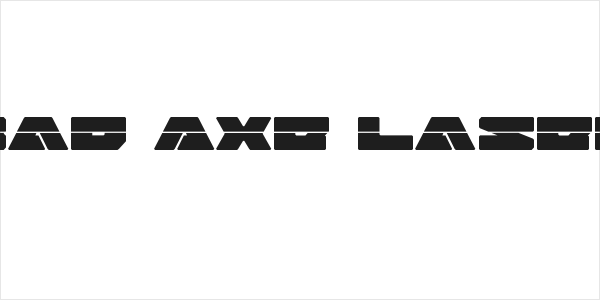 Bad Axe Laser Logo