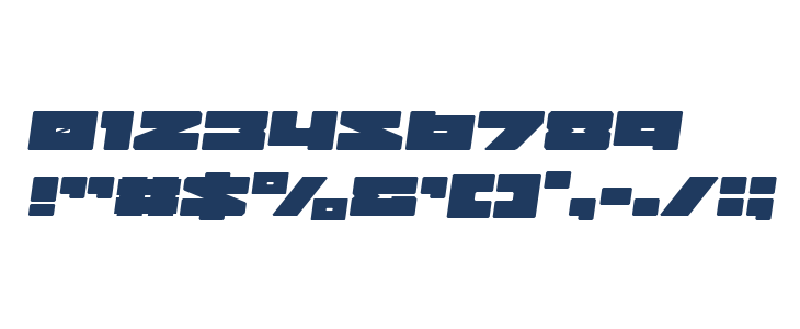 Bad Axe Semi-Italic Other Characters