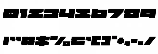 Bad Axe Semi-Italic Font OTHER CHARS