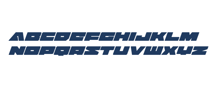 Bad Axe Super-Italic Lowercase