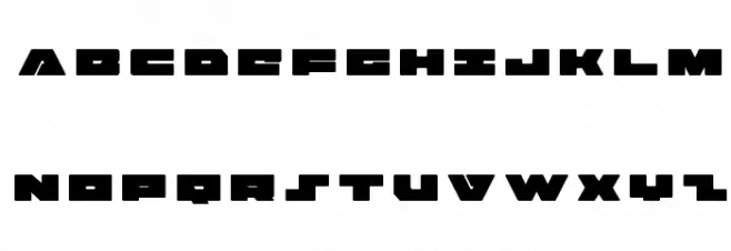 Bad Axe Title Font UPPERCASE