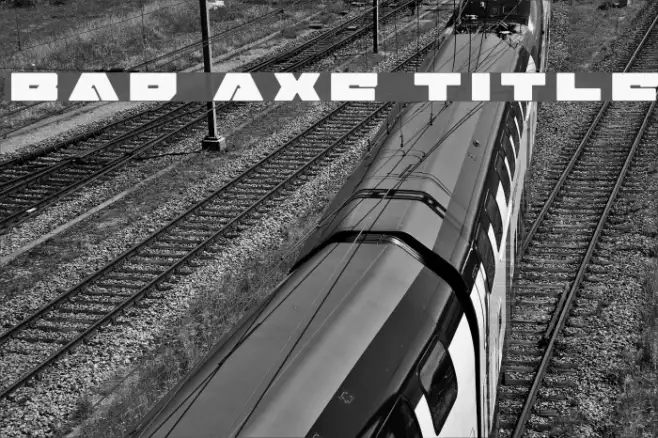 Bad Axe Title Example 3