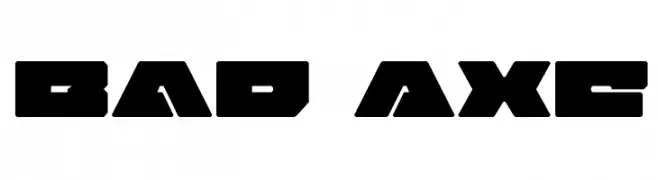 Bad Axe  Fuentes Gratis Descargar