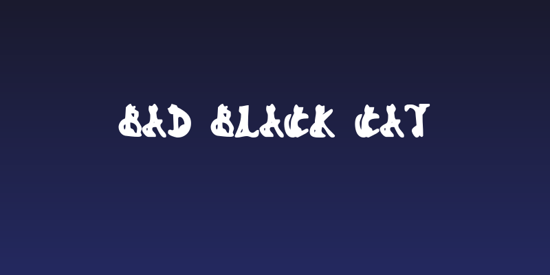 Bad Black Cat Social Header