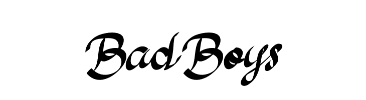 Bad Boys  Fuentes Gratis Descargar