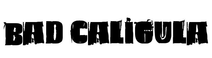 Bad Caligula Font