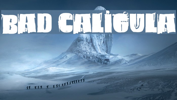 Bad Caligula Font examples