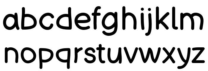 Bad Comic Font LOWERCASE