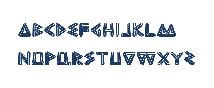 Bad Escher Lowercase