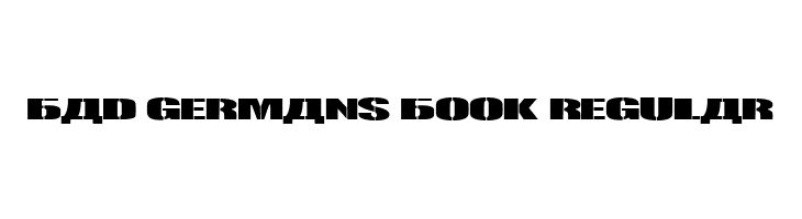 Bad Germans Book Regular  Descarca Fonturi Gratis