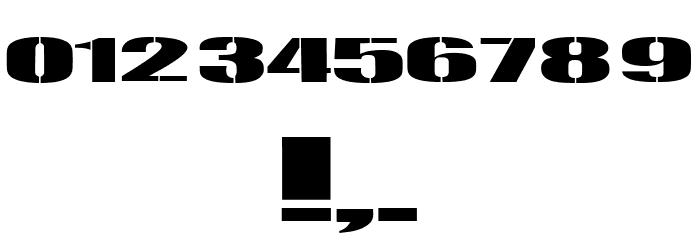 Bad Germans Book Regular Font OTHER CHARS