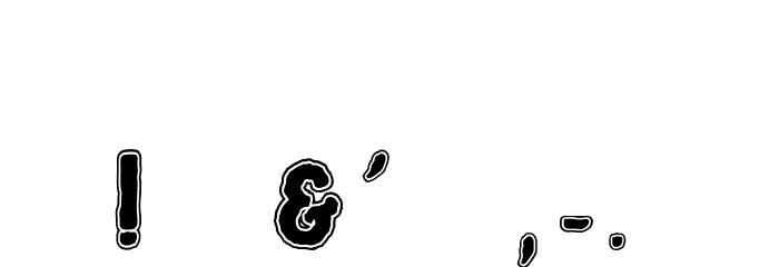 Bad Ghost_PersonalUseOnly Font OTHER CHARS