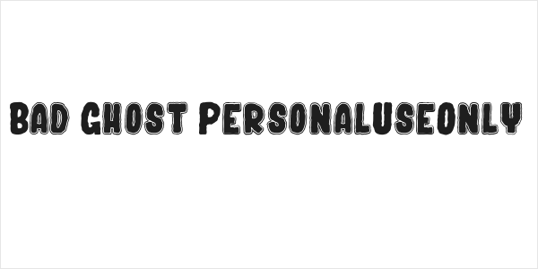 Bad Ghost_PersonalUseOnly Logo
