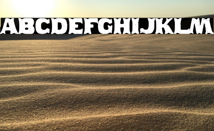 Bad Gringo Font examples