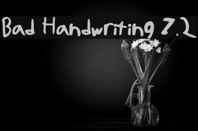 Bad Handwriting 7.2 Example 2