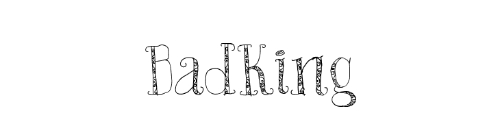 Bad King  لخطوط تنزيل