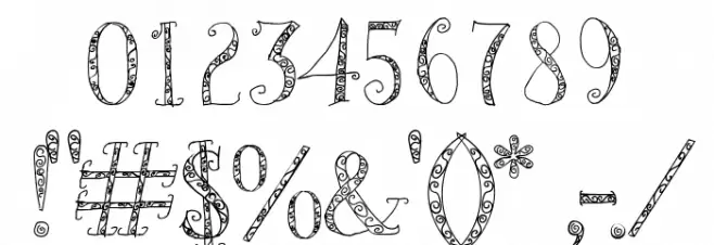 Bad King Font OTHER CHARS