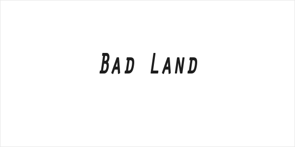 Bad Land Logo