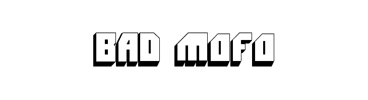 Bad Mofo Font