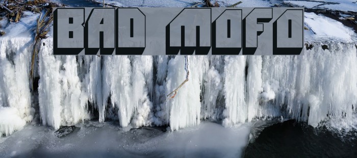 Bad Mofo Font examples
