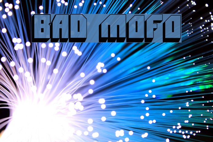 Bad Mofo Font examples