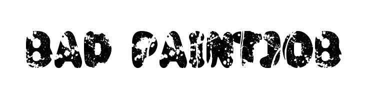 Bad Paintjob  font caratteri gratis