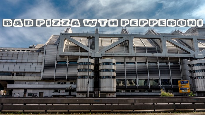 Bad Pizza wth Pepperoni Font examples