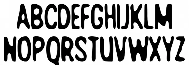 Bad+Quality Schriftart Groß