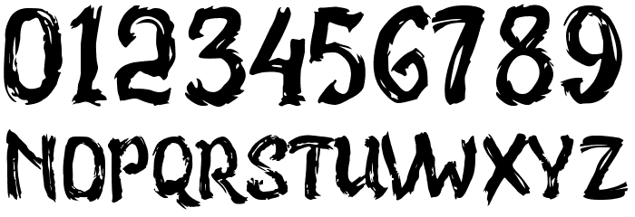 Bad Racer Font OTHER CHARS