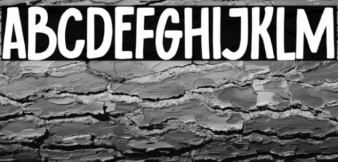 Bad Reason Font examples