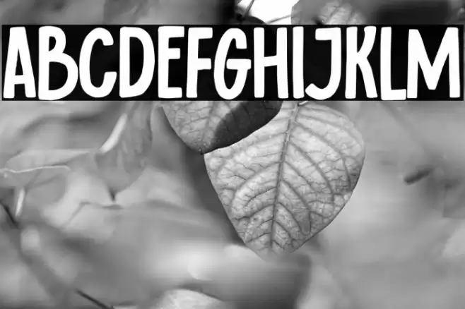 Bad Reason Font examples