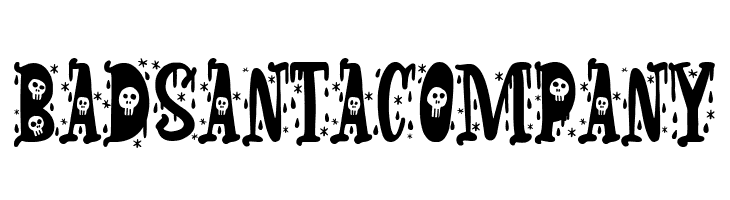 Bad Santa Company  baixar fontes gratis