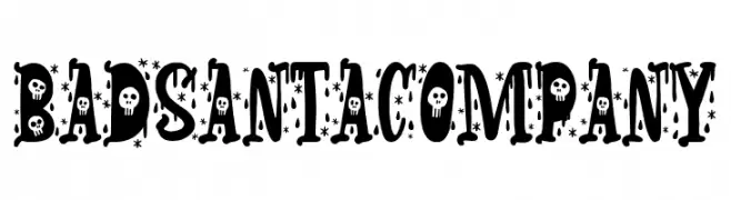 Bad Santa Company  Fuentes Gratis Descargar