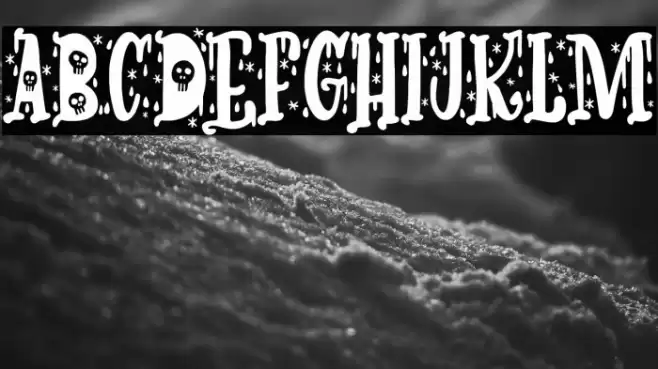 Bad Santa Company Font examples